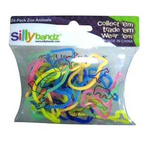 Silly Bandz Zoo Animals - 24 Pack by 