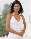 Hand-crocheted halter