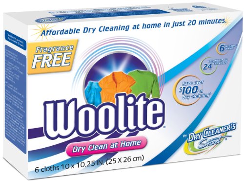 Woolite Dry Cleaner's Secret Fragrance Free Woolite Dry Cleaner's Secret, 6-Count Woolite Dry Cleaner's Secret Fragrance Free Woolite Dry Cleaner's Secret, 6-Count
