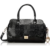 MG Collection Alecia Crocodile Doctor Shoulder Bag