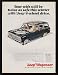 1965 Jeep Wagoneer 4-Wheel Drive Wife Will Be Safe Winter Print Ad (17321)