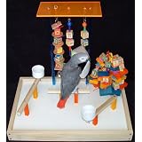 Amazon African Grey Parrot Playgym (Junior Willow Tree)