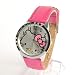 Hello Kitty Girls Round Face Wrist Watch Rose
