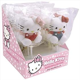 Hello Kitty Marshmallow Pop, 1.48-Ounce Packages (Pack of 24)
