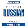 H&ouml;rbuch Russian Phase 1, Unit 21-25: Learn to Speak and Understand Russian with Pimsleur Language Programs