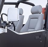 Rugged Ridge Stainless Steel Trim Accessories Door & Rear Hatch Hinges/Accessories Jeep Wrangler 1987 to 1995 (YJ) Half Door Retaining Channel
