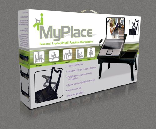 My Place Myplace Laptop Table Notebook Workstation.