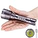 Securitylng 600 Lumens 3 Modes XM-L U2 LED Titanium Flashlight