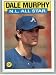 1986 Topps #705 Dale Murphy AS - Atlanta Braves (All Star)(Baseball Cards)