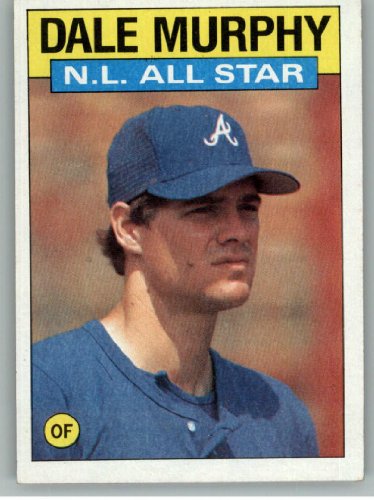 1986 Topps #705 Dale Murphy AS - Atlanta Braves (All Star) (Baseball Cards)