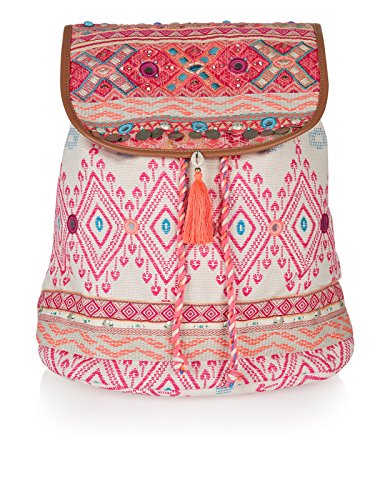 Accessorize Womens Guatemala Woven Rucksack