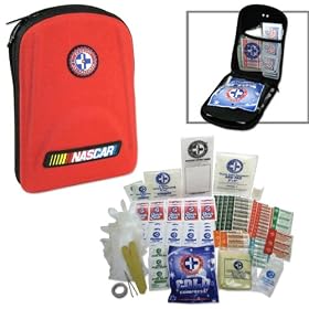Outdoor Series - NASCAR 125-Piece First Aid Kit - OSHA Certified for Home, Travel, Outdoor, Hiking, Back Packing Fishing and more!