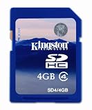 Kingston Technology 4GB Secure Digital High Capacity Class4 Card