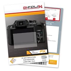 atFoliX FX-Antireflex Displayschutzfolie f�r Panasonic Lumix DMC-FZ45 - Displayschutz antireflektierend! H�chste Qualit�t - Made in Germany!