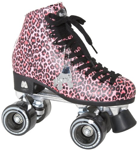Moxi Roller Skates Ivy Roller Skates,Pink Cheetah,6 Moxi Roller Skates Ivy Roller Skates,Pink Cheetah,6