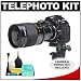 Rokinon 500mm f/8 Telephoto Mirror Lens with 2x Teleconverter (=1000mm) for Pentax K-30, K-7, K-5, K-01, K-R Digital SLR Cameras