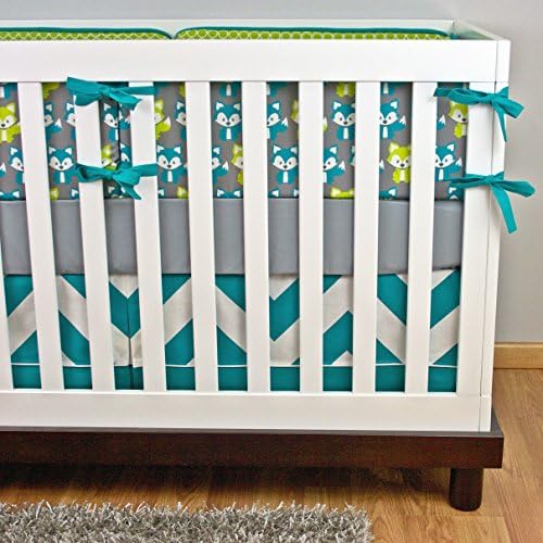 Modified Tot Crib Bedding, Foxy Baby