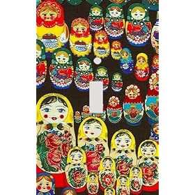 Russian Nesting Dolls Decorative Switchplate Cover