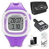 Garmin Forerunner 15 Small - Violet/White Bundle