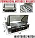 New Commercial 18 Hot Dog Roller Grill Cooker Machine 1400 Watts Vending Business