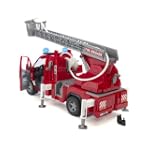 Bruder MB Sprinter Fire Engine with Ladder, Water Pump, and Light/Sound Module