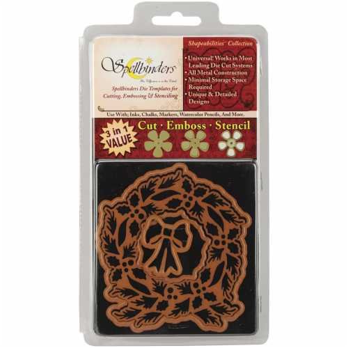 Spellbinders Shapeabilities Dies-Wreath