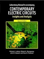 Laboratory Manual for Contemporary Electric Circuits: Insights and Analysis