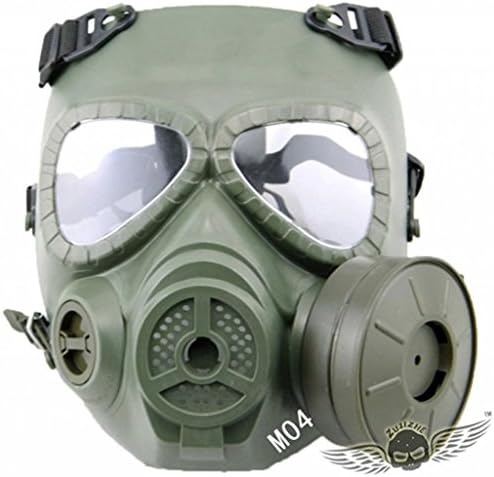 ZJZ Men Skull Sweat-Fog Masks With Fan Halloween Movie Masks Masks Green
