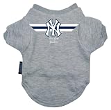 Officially Licensed By MLB - New York Yankees Dog T-Shirt Large