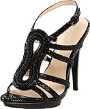 Calvin Klein Womens Perla Classic Python Platform Sandal Sandal