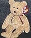 TY Beanie Baby - CURLY the Brown Nappy Bear