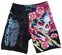 Ed Hardy Swimwear Boardershort Beautiful Ghost Schwarz