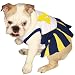 Pets First NCAA University of Michigan Wolverines Cheerleader Outfit, Dog, Medium