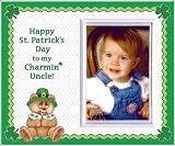 Happy St. Patrick's Day to my Charmin' Uncle Picture Frame Gift