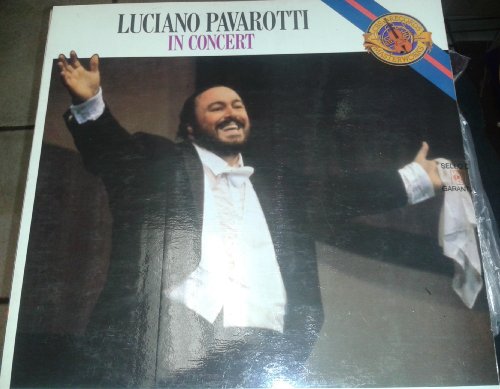 Luciano Pavarotti - Pavarotti in Concert LP Venezuelan Pressing 1987 - Zortam Music