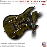 Abstract 01 Yellow Skin fits Band Hero, Guitar Hero 5 & World Tour Guitars  ....