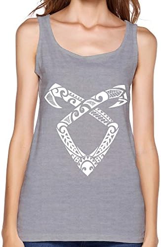 SIANDA Women's Shadowhunters TV Show 2015 Logo Tank Top Size M Gray