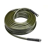 Water Right 500 Series High Flow Garden Hose, Lead Free & Drinking Water Safe, 50-Foot x 1/2-Inch, Brass Fittings, Olive
