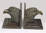 Eagle Head Bookends