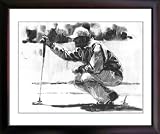 ゴルフ絵画（額付）「オン・ザ・グリーン」／高画質インクジェットプリント
