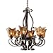 Uttermost 21006 Vetraio 6-Light Chandelier, Oil Rubbed Bronze Finish