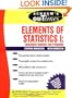 Schaum's Outline of Elements of Statistics I: Descriptive Statistics and Probability