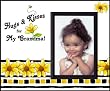 Hugs & Kisses for My Grandma - Picture Frame Gift