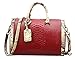 Heshe Leather New Lady's Casual Fashion Crocodile & Serpentine Top Handle Tote Shoulder Crossbody Bag Satchel Purse Women's Handbag
