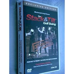 New Medicus Golf Stack & Tilt Training Aid 4 DVD Set
