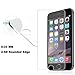 iAnder Premium Tempered Glass Screen Protector for iPhone 6 Plus - Screen Protector for iPhone 6 Plus