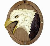 A Woodworking Plan to Scrollsaw Your Own Intarsia Eagle Head