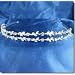 Bridal Wedding Tiara Crown Double Band With Leaves C5346