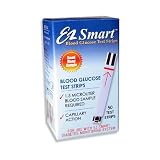 EZ Smart Blood Glucose Test Strips 50 test strips