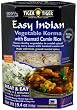Tiger Easy Indian Heat & Eat, Vegetable Korma with Basmati Cumin (Jeera) Rice, 19.4-Ounce Boxes (Pack of 6)